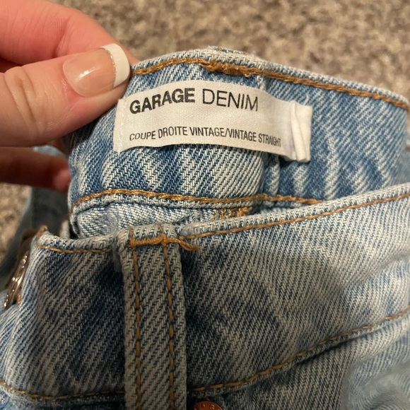 Garage denim mom jeans wide leg - Picture 3 of 4